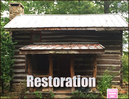 Historic Log Cabin Restoration  Delaware County, Ohio